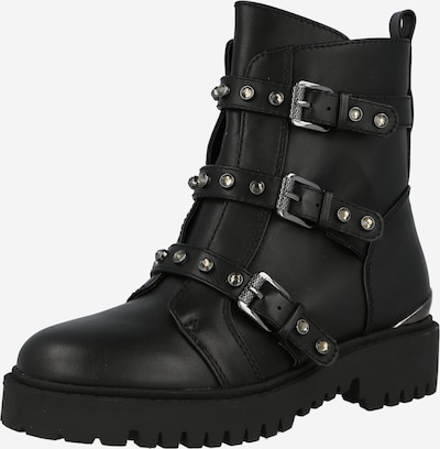 GUESS Boots 'Ocea' i sort / sølv, Produktvisning
