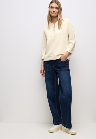 STREET ONE Sweatshirt in Beige