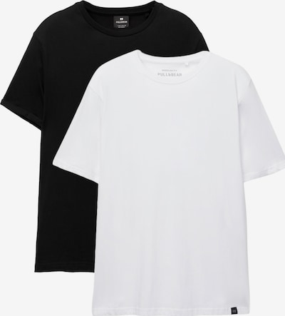 Pull&Bear Majica veličine XS u crna / bijela, Pregled proizvoda