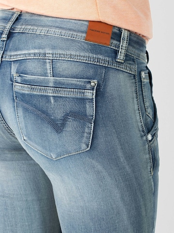 TIMEZONE גזרת סלים ג'ינס 'Nali' בכחול