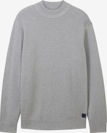 TOM TAILOR Sweater in Grey: front