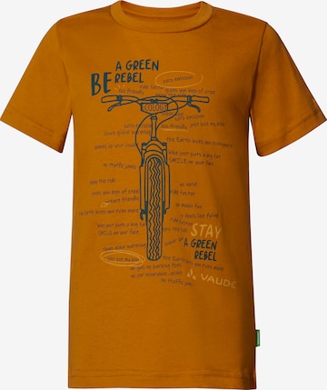 VAUDE Functioneel shirt 'Lezza' in Bruin: voorkant