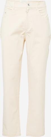 Champion Authentic Athletic Apparel Regular Trousers in Beige: front