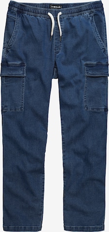 Men Plus Regular Jeans in Blau: Vorderseite