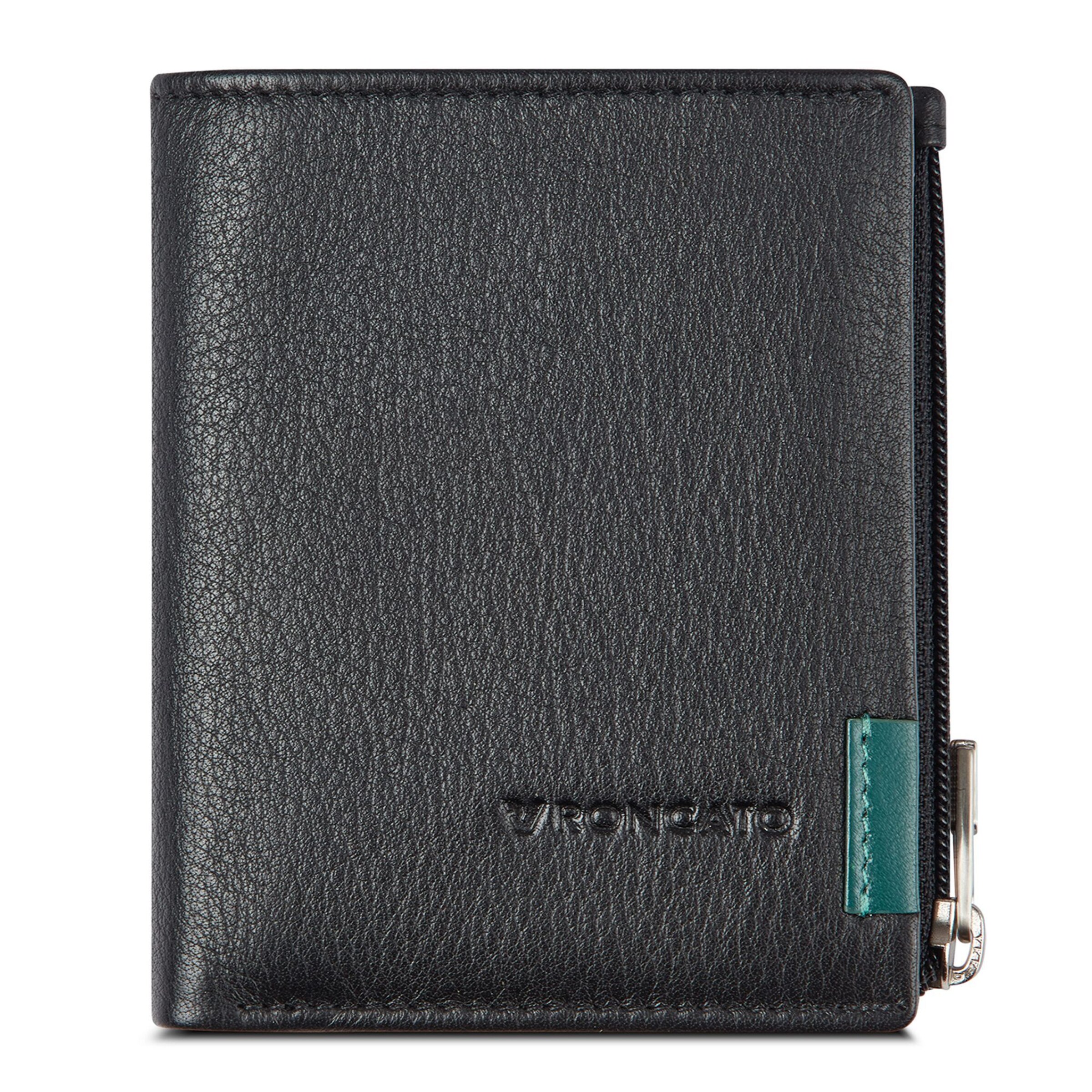 Roncato Portemonnaie 'Monaco' in Schwarz: Vorderseite