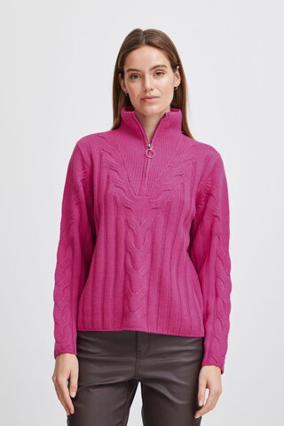 b.young Sweater in Pink: front