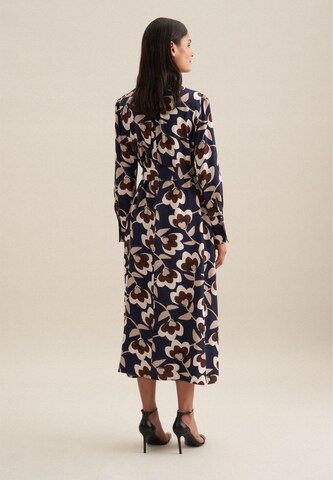 SEIDENSTICKER Blousejurk 'Schwarze Rose' in Blauw