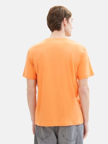 TOM TAILOR T-Shirt in Orange