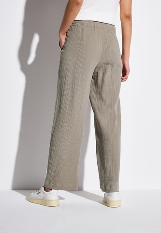 STREET ONE Wide Leg Hose in Beige