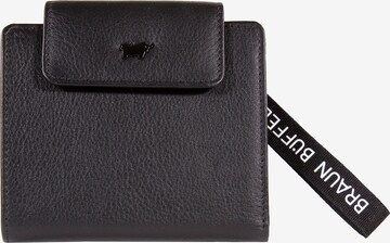 Braun Büffel Wallet 'Capri S' in Black: front