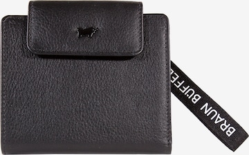 Braun Büffel Wallet 'Capri S' in Black: front