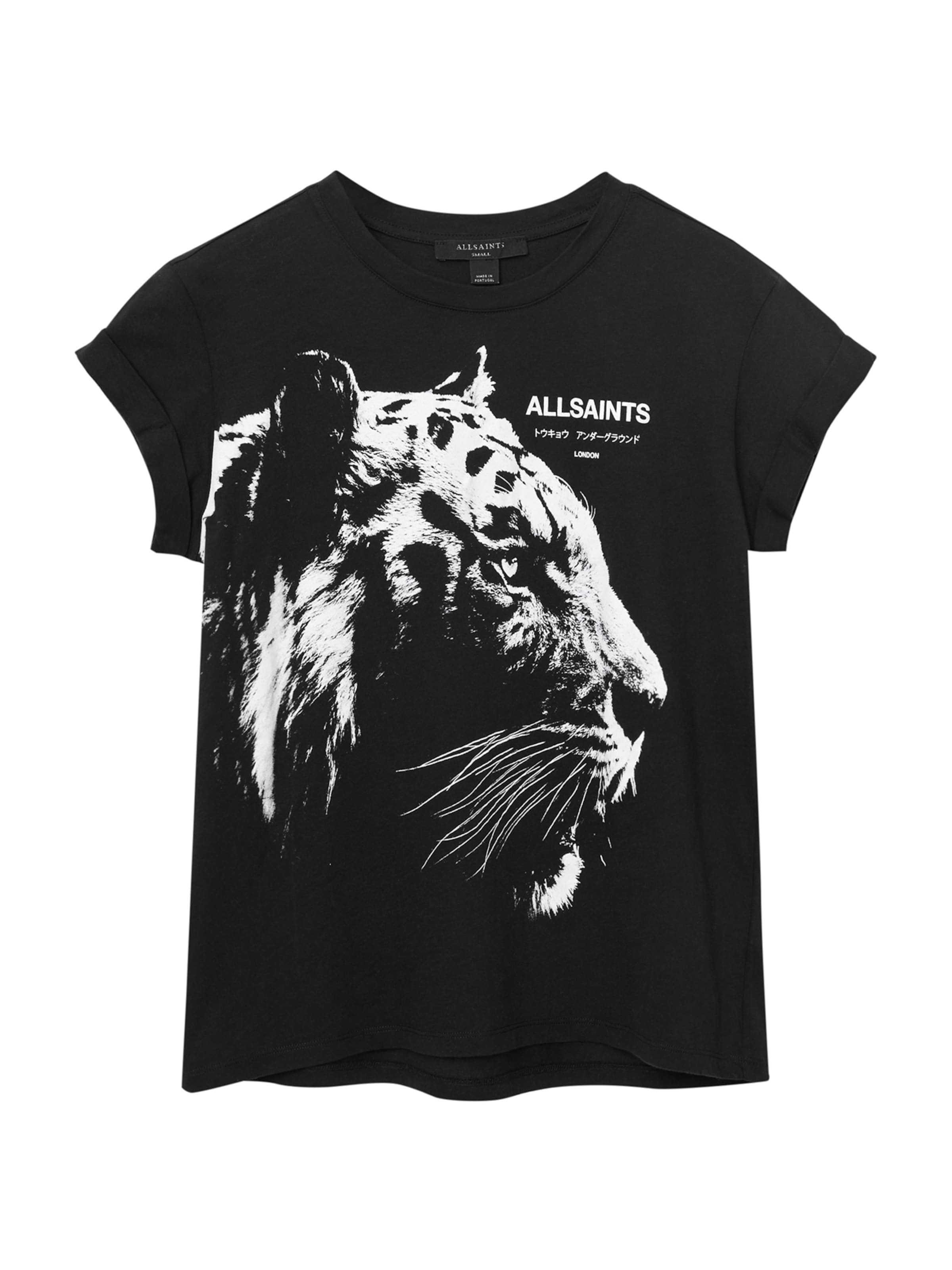 AllSaints Tričko 'IVANA ANNA' - Čierna: predná strana