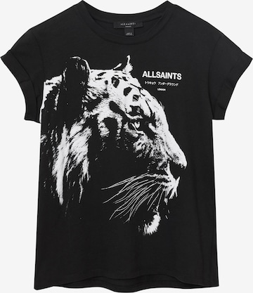 juoda AllSaints Marškinėliai 'IVANA ANNA': priekis