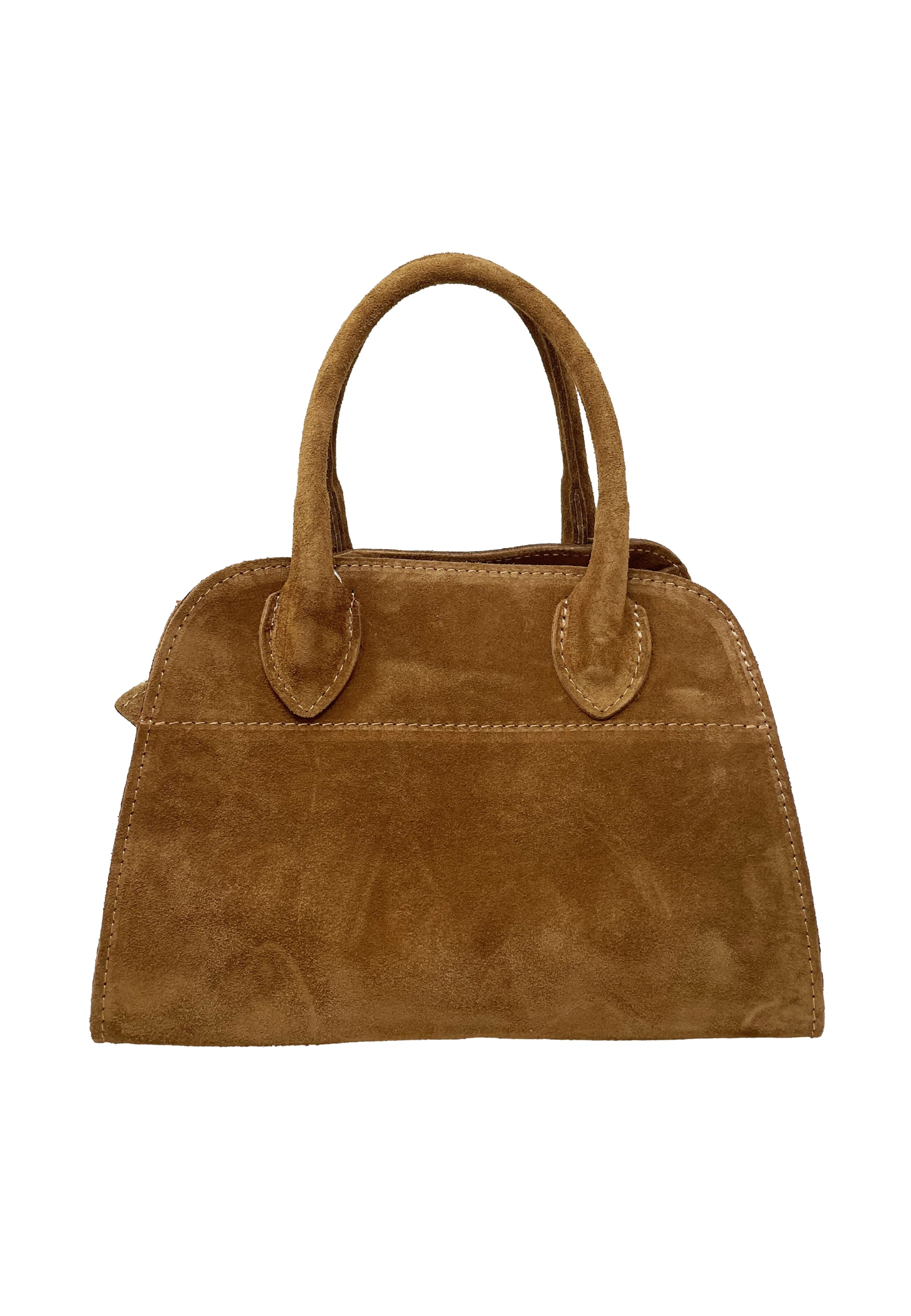 CHICCA BORSE Handtas in Bruin: voorkant