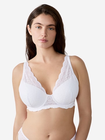 Triangle Soutien-gorge 'Idole' ETAM en blanc : devant
