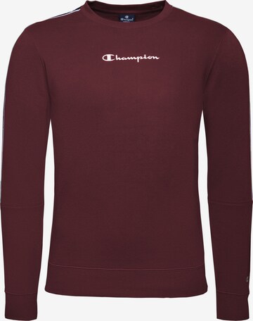 Champion Authentic Athletic Apparel Sweatshirt in Red: front