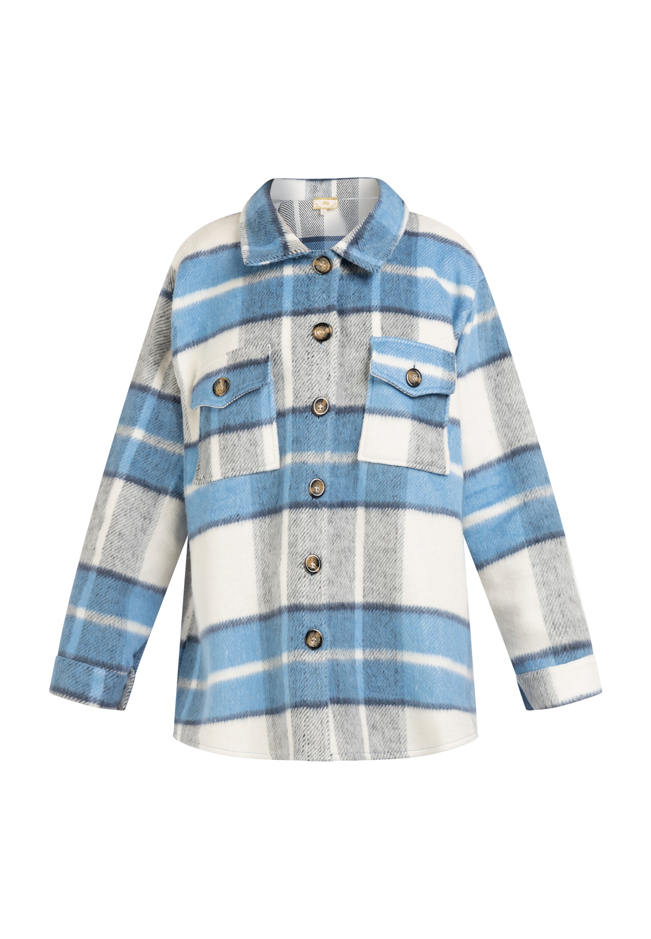 MYMO Jacke in hellblau / hellgrau / weiß, Produktansicht