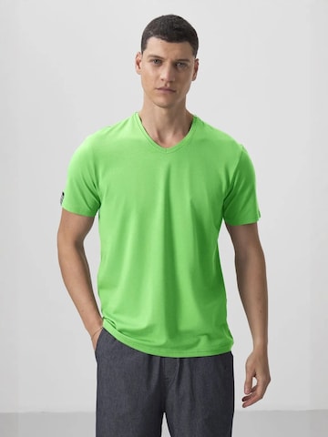 Maglietta di Tommy Life in verde: frontale