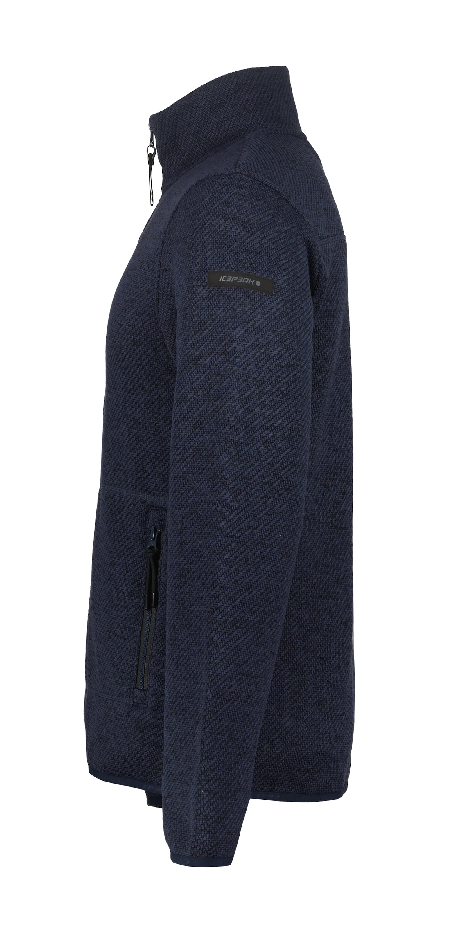 ICEPEAK Fleecejacke 'AGEN' in Blau