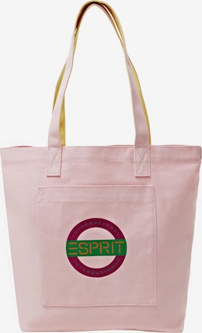 Cabas ESPRIT en rose : devant