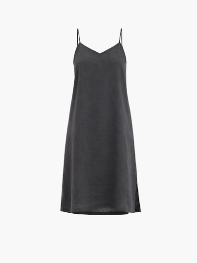 AmourLinen Dress 'Zoe' in Anthracite, Item view