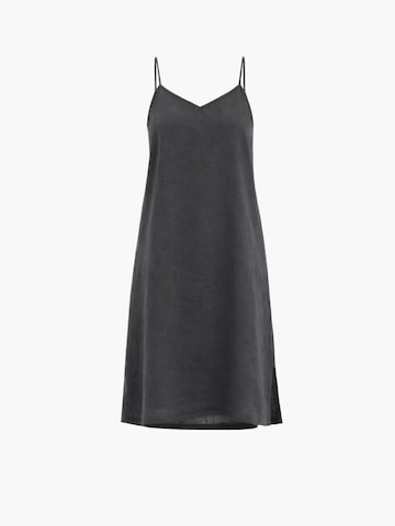 AmourLinen Dress 'Zoe' in Grey: front