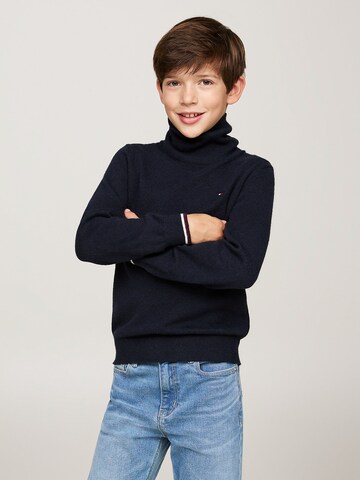 Pull-over 'Essential' TOMMY HILFIGER en bleu : devant