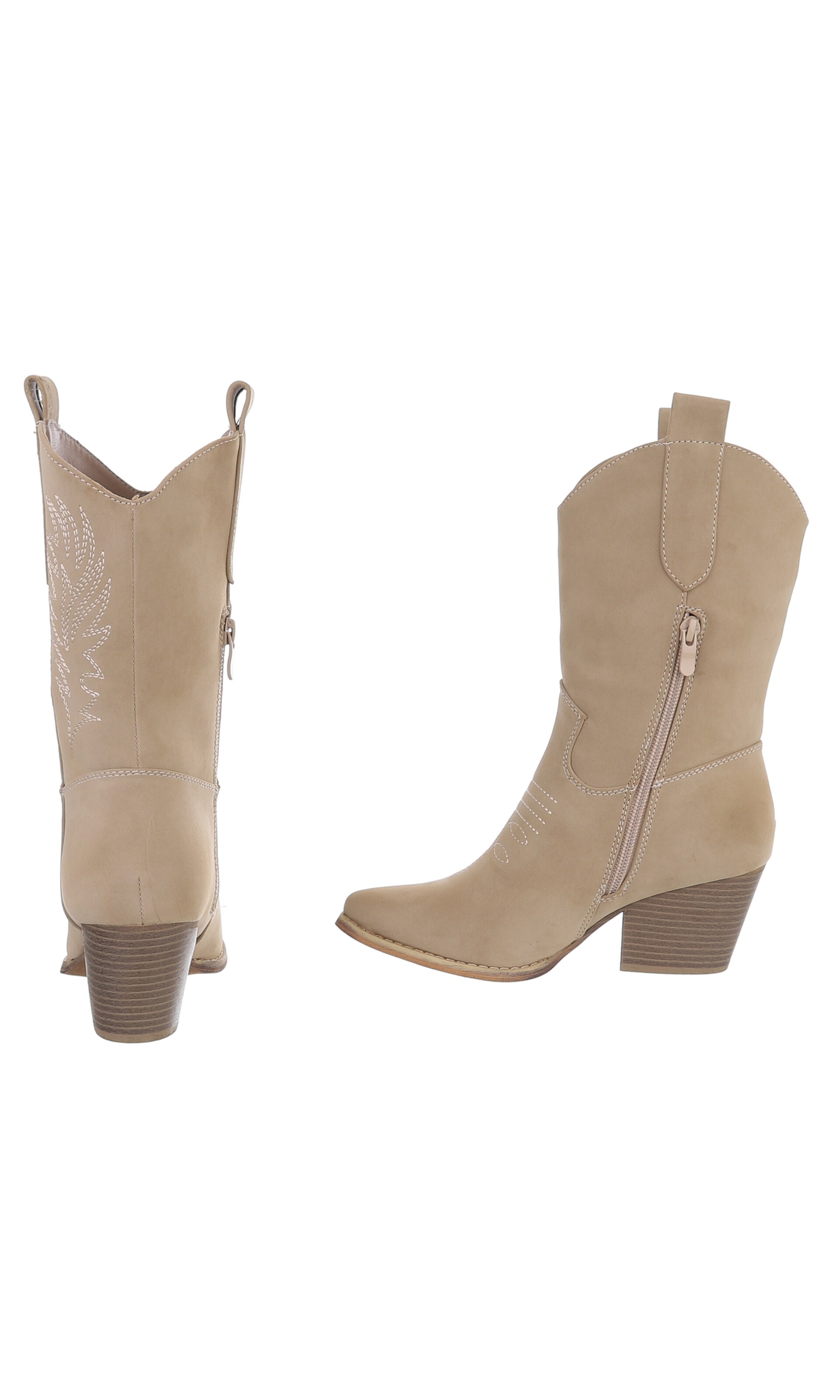 Ital-Design Boots in Beige