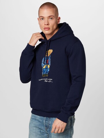 Polo Ralph Lauren Sweatshirt in Blauw: voorkant