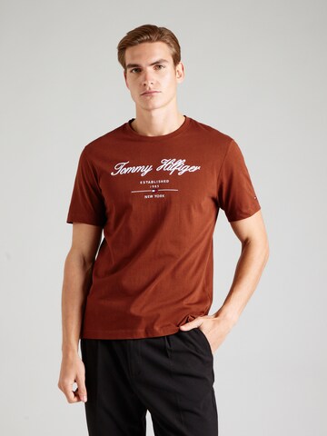 TOMMY HILFIGER Shirt in Brown: front