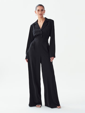 Tuta jumpsuit 'THALIA' di Willa in nero: frontale