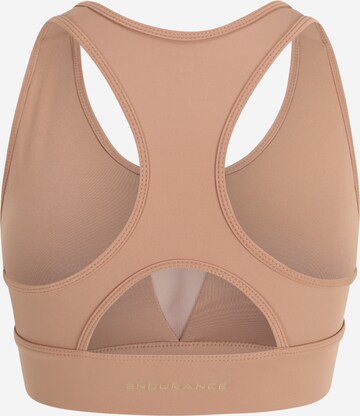 ENDURANCE Bustier Sports-BH 'Macjane' i brun