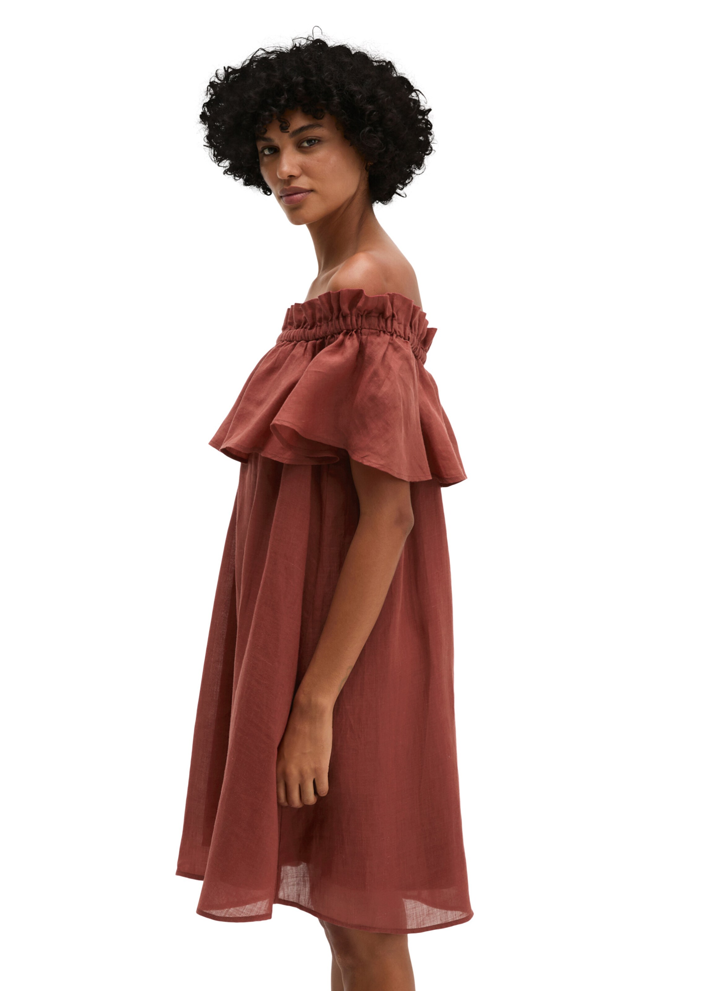 Marc O'Polo Jurk in Rood