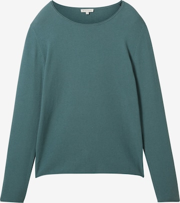 TOM TAILOR Sweater in Green: front