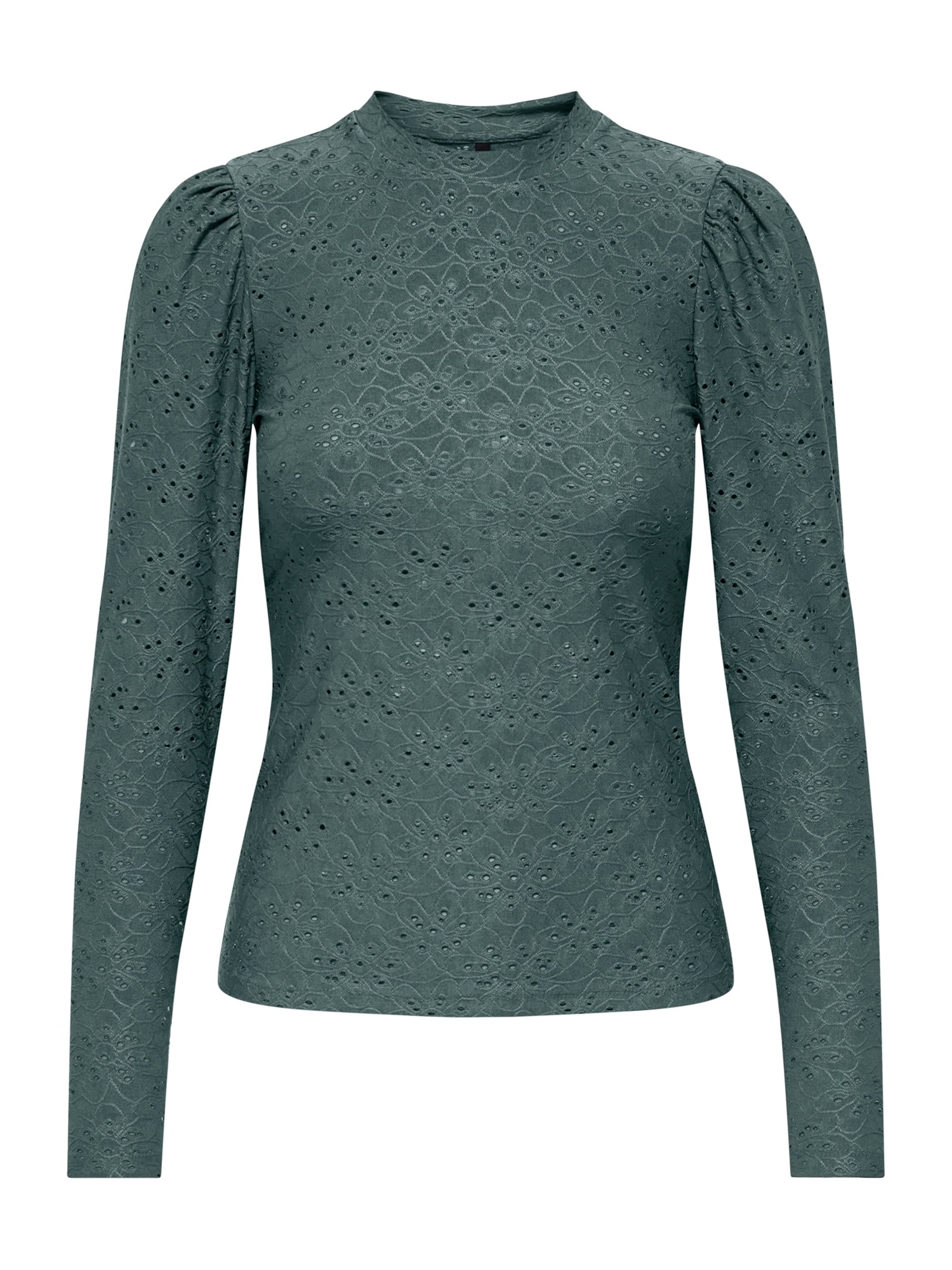 ONLY Tričko 'ONLSMILLA' – zelená: přední strana