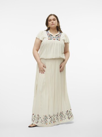 Jupe 'Sina' Vero Moda Curve en blanc