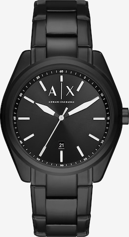 ARMANI EXCHANGE Analog Watch in Black: front