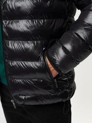 U.S. POLO ASSN. Tussenjas 'Thor' in Zwart