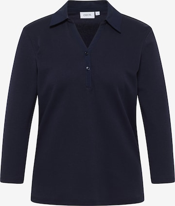 CECIL Poloshirt in Blau: Vorderseite