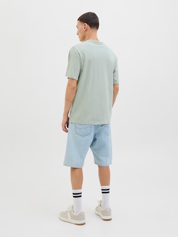 JACK & JONES Tričko 'JJHAYATO' - Zelená