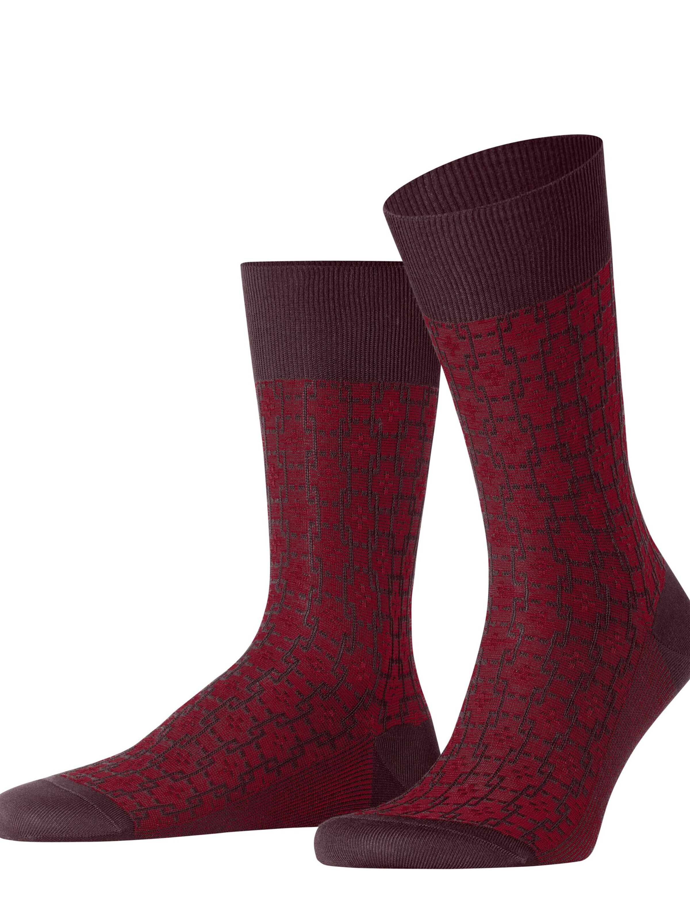 FALKE Socken 'Artwork Tie'‌‌‌‌‌‌‌‌‌‌ in Rot: Vorderseite