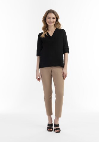 Usha Blouse in Zwart