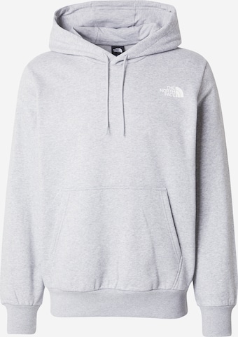 Sweat-shirt 'Simple Dome' THE NORTH FACE en gris : devant