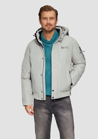 s.Oliver Winterjacke in Grau: Vorderseite