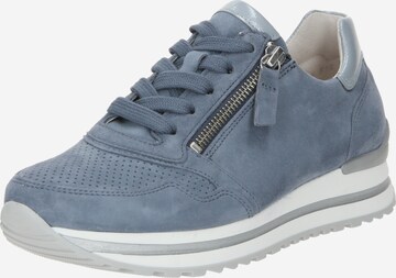 GABOR Sneakers laag in Blauw: voorkant