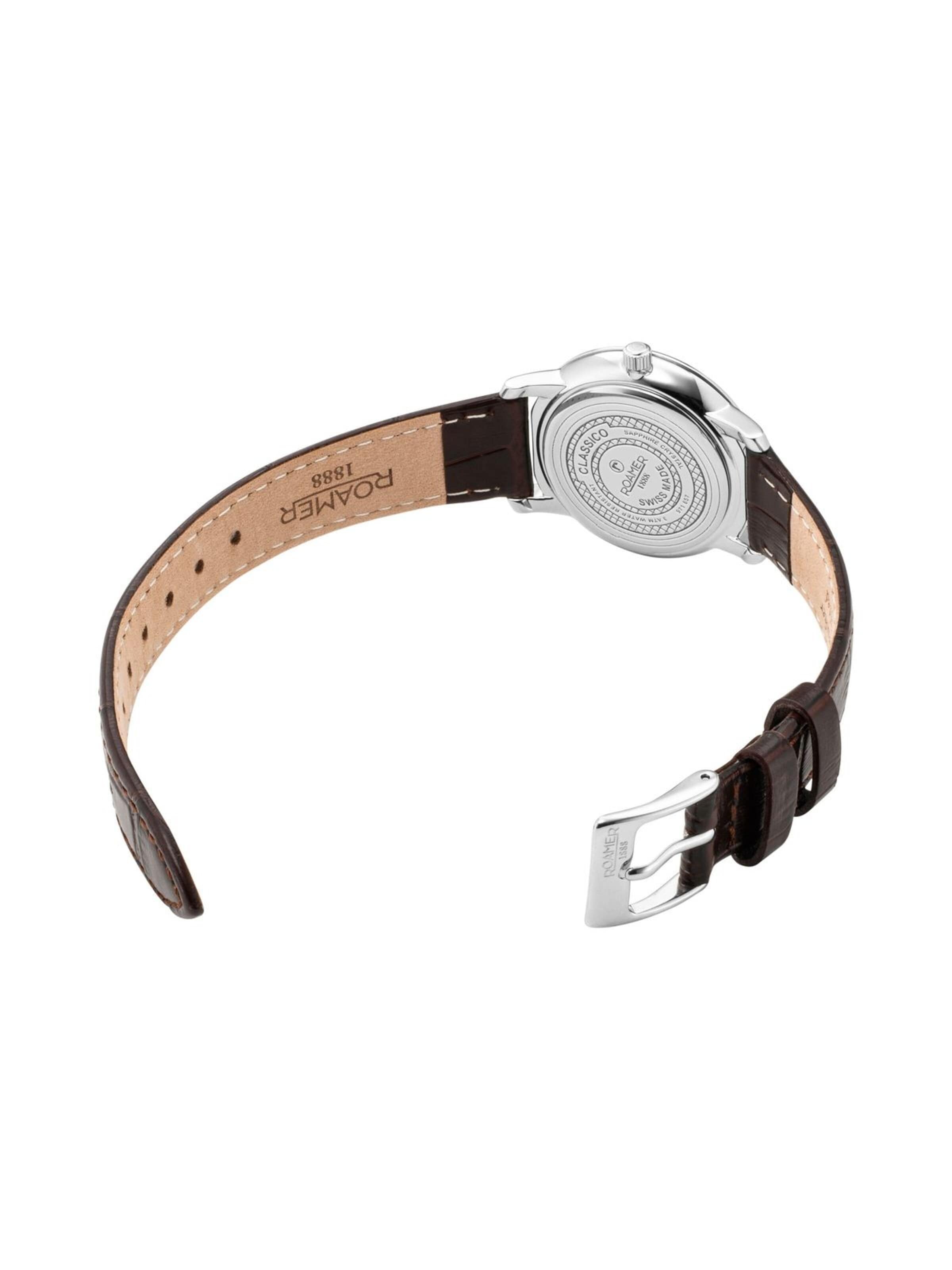 Roamer Analoog horloge 'Classico' in Groen