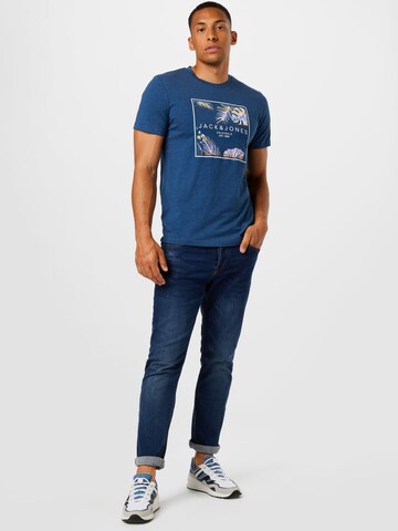 JACK & JONES Shirt 'Haazy' in Blue