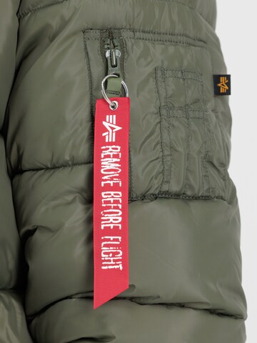 Giacca di mezza stagione di ALPHA INDUSTRIES in verde