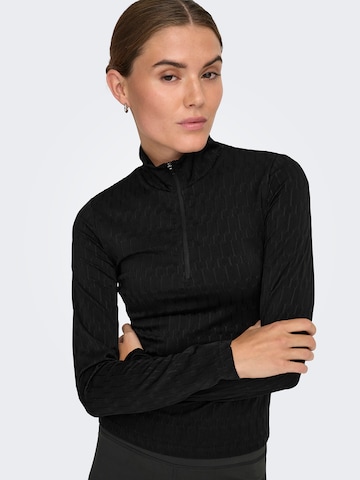 ONLY PLAY Λειτουργικό μπλουζάκι σε μαύρο