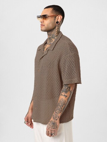 Regular fit Camicia 'Arjan' di Dandalo in marrone